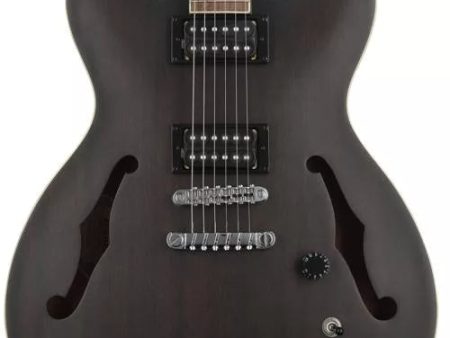 Ibanez Artcore AS53 - Electric Guitar Hollow Body - Transparent Black Flat Hot on Sale