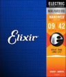 Elixir Strings 12002 Nanoweb Electric Guitar Strings -.009-.042 Super Light Online Hot Sale