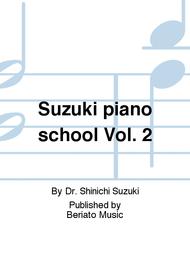 Suzuki Piano School Vol. 2 BOOK & CD Online