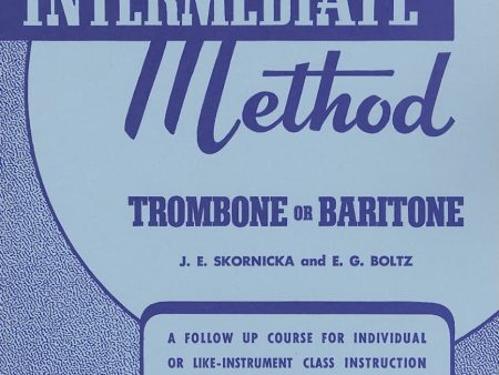 Rubank Intermediate Method - Trombone or Baritone Online Hot Sale