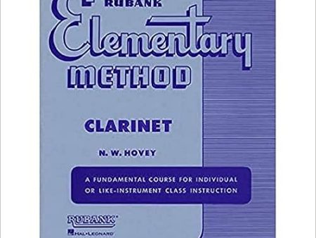 Rubank Elementary Method Clarinet Sale