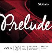 D Addario Prelude Violin D 4 4 Medium Tension J813 4 4M, Single String For Discount