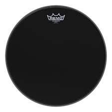 Remo Drumhead Ambassador Black 12  Hot on Sale