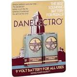 Danelectro 9-Volt Vintage Style Batteries 2-Pack Online Sale