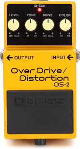 Boss OS-2 Overdrive   Distortion Pedal Fashion