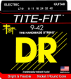 DR Strings LT-9 Tite-Fit Compression Wound Electric Guitar Strings -.009-.042 Light on Sale