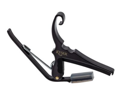 Kyser Capo 6 String Quick Change Guitar Capo KG6B Black Online now