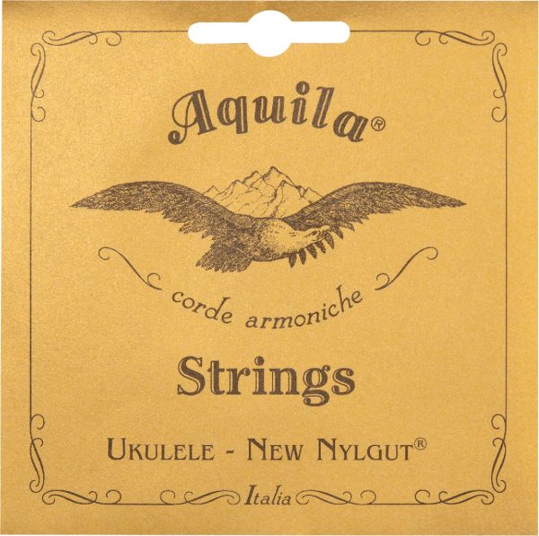 Aquila 7U New Nylgut Concert Ukulele Strings, GCEA, High G Supply