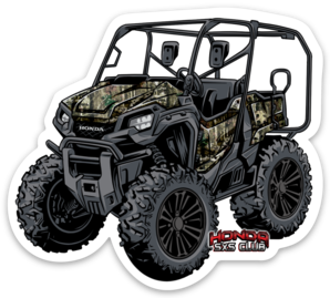 Honda Pioneer 1000-5 Camo Sticker - Free Shipping! Sale