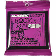 Ernie Ball 2250 Power Slinky Classic Rock N Roll Electric Guitar Strings - .011-.048 Online now