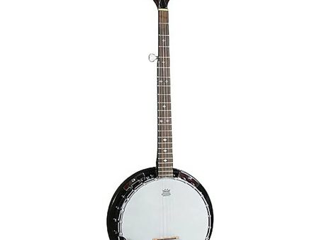 J. Reynolds JRBANPK 5-String Banjo Starter Pack w Gig Bag, Strap, and Picks Supply