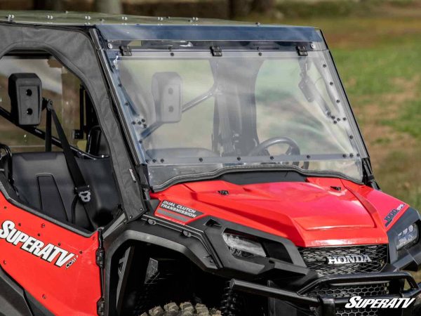 HONDA PIONEER 1000 MAXDRIVE POWER FLIP WINDSHIELD For Cheap