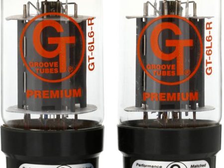 Groove Tubes GT-6L6-RD Duet Amplifier Tube Set Supply