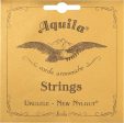 Aquila 15U Set of Strings for Tenor Ukulele, Low G tuning with Wound 4th String For Discount