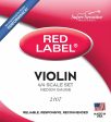 RED LABEL 12107 SUPER SENSITIVE VIOLIN 4 4 MEDIUM GAUGE STEELCORE STRINGS Online