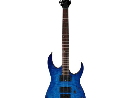 Ibanez RG6003FM Electric Guitar Flat Sapphire Blue Online now