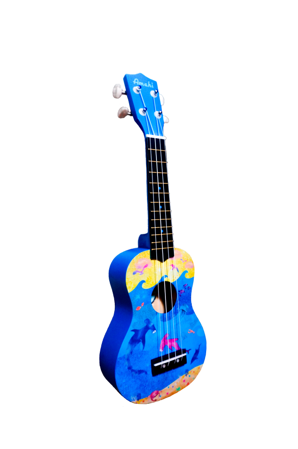 Amahi Soprano Ukulele Under the Sea Design Hot on Sale