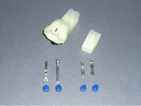 HM-2 Pin Male & Female Plug Connector Set for Honda UTV, SxS, ATV. Wire connector with Terminals and seals. Hot on Sale