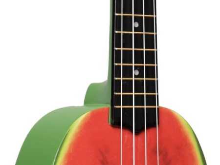 Amahi Ukulele, Pineapple Shape with Watermelon Design Online Sale