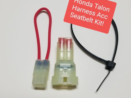 Harness accessory seat belt bypass kit - Honda TALON 1000 R, Talon 1000 X Side by Side! HondaSxS on Sale