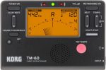 Korg TM-60 Combo Tuner Metronome Black Hot on Sale