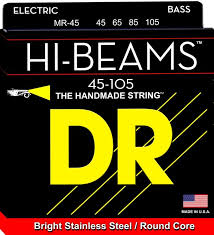 DR Strings MR-45 Hi-Beam Stainless Steel Medium Bass Strings For Cheap