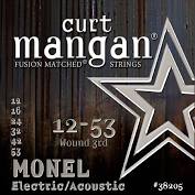 Curt Mangan Monel 12-53 Electric Acoustic Strings Online Hot Sale