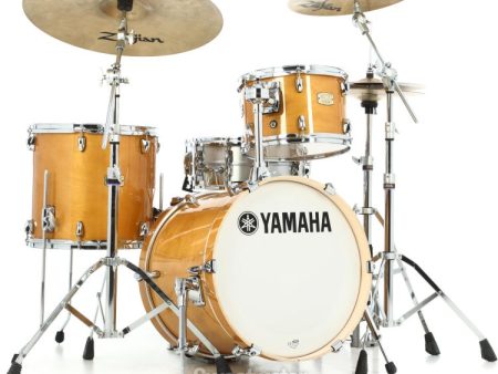 Yamaha SBP8F3 Stage Custom Bop 3-piece Shell Pack - Natural Wood Online Sale