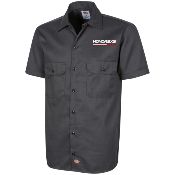 1574 Dickies Men s Short Sleeve Workshirt For Cheap