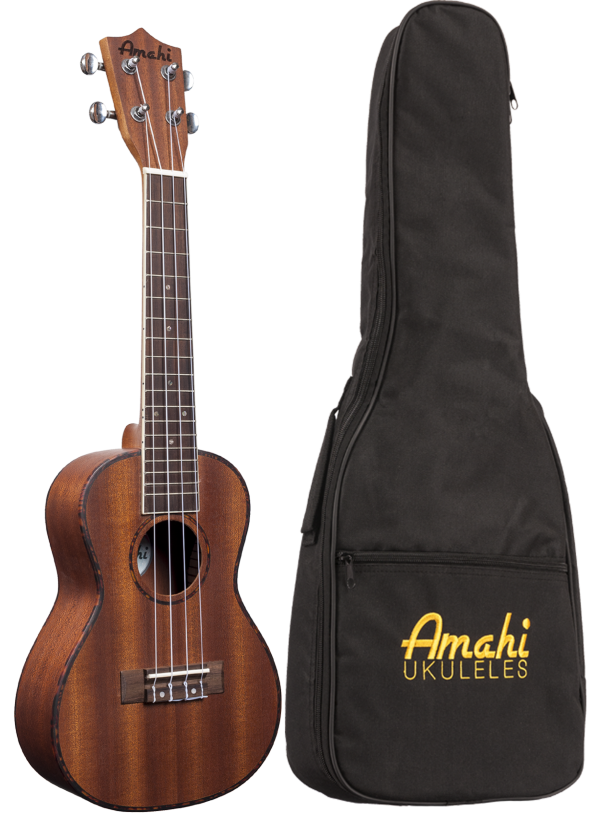 Amahi Ukulele, Mahogany Top - Concert Supply