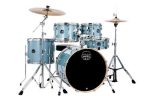 MAPEX VENUS VE5044FTCVJ COMPLETE DRUMSET, AQUA BLUE SPARKLE MAPEX Online Hot Sale