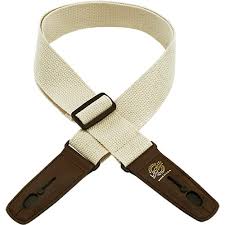 Lock-It Straps 2  Cotton Patented Locking Technology Guitar Strap Online now