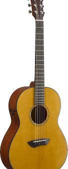 Yamaha CSF-TA TransAcoustic Parlor Size - Vintage Natural Gloss No Case (Discounted) Online Sale