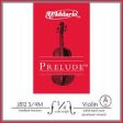 D Addario Prelude Violin A 3 4 Medium Tension J812 3 4M, Single String For Sale