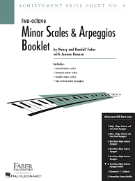 Faber - Two Octave Minor Scales & Arpeggios For Discount