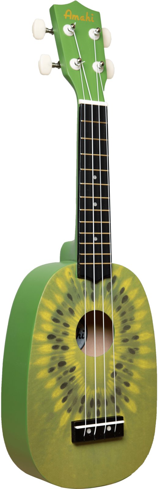 Amahi Ukulele, Pineapple Shape with Kiwi Design Sale