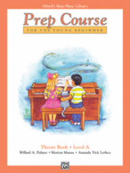 Alfred - Prep Course for the Young Beginner - Theory Book - Level A For Cheap