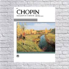 Chopin - Ballade in G Minor Opus 23 for the Piano Sale