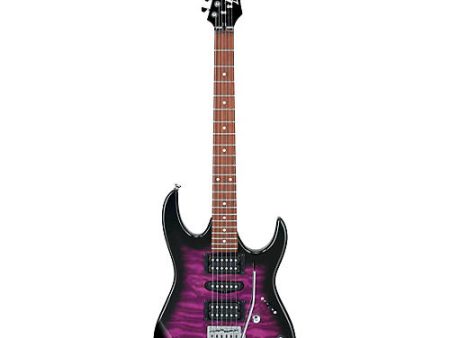 Ibanez Gio GRX70QATVT Electric Guitar - Transparent Violet Sunburst Online Sale