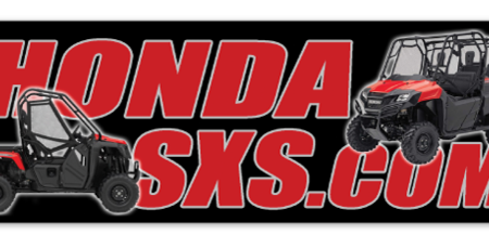 Retired - HondaSxS.com Sticker - Free Shipping! Sale