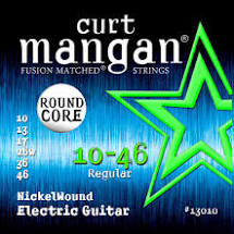 Curt Mangan Round Core 10-46 Electric Strings Online Sale