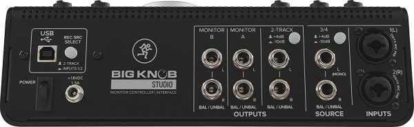 Mackie Audio Interface, 3x2 (BIG KNOB STUDIO) Supply