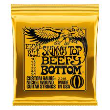 Ernie Ball 2216 Skinny Top Beefy Bottom Slinky Nickel Wound Electric Guitar Strings - .010-.054 Cheap