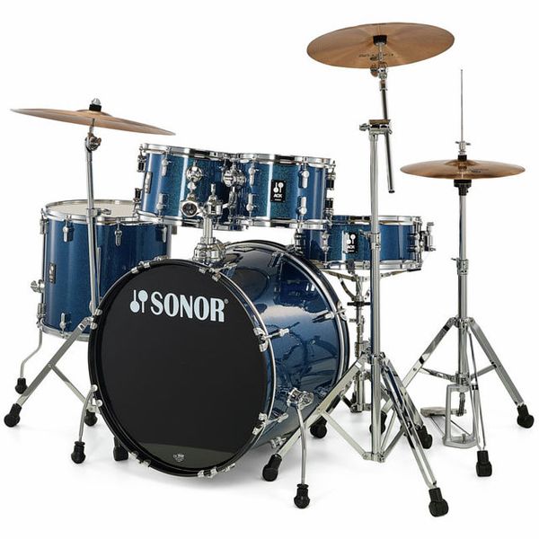 Sonor AQX Studio Drum Set - Blue Ocean Sparkle Online now