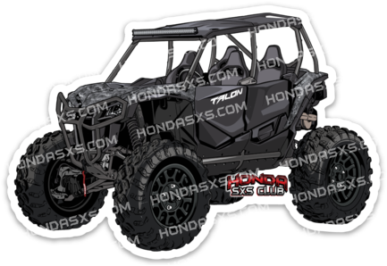 Honda Talon 1000 x4 Cooler Sticker - Free Shipping! For Cheap