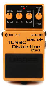 Boss DS-2 Turbo Distortion Pedal For Sale