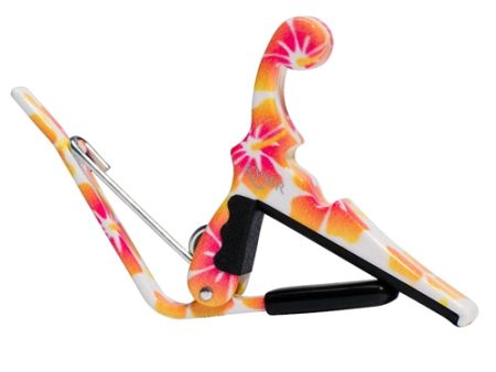 Kyser KUPHA Pastel Hibiscus Ukulele Capo For Sale