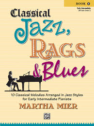 Classical Jazz Rags & Blues, Bk 1: 10 Classical Melodies Cheap