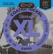 D Addario EXP115 Coated Electric Guitar Strings, Medium Blues Jazz, 11-49 Online Hot Sale