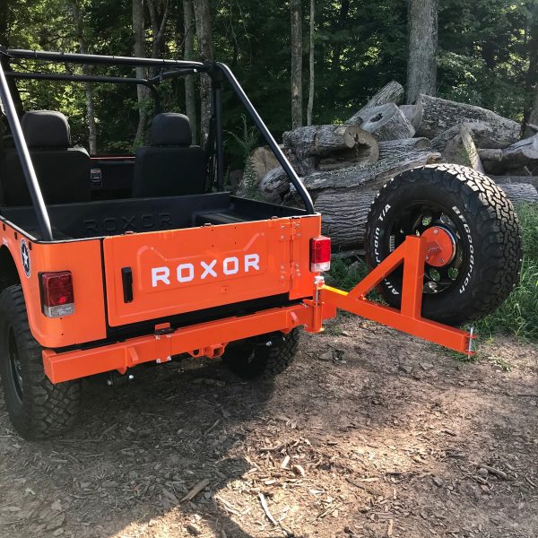 MAHINRA ROXOR REAR UTILITY   FARM BUMPER WITH TIRE CARRIER Fashion